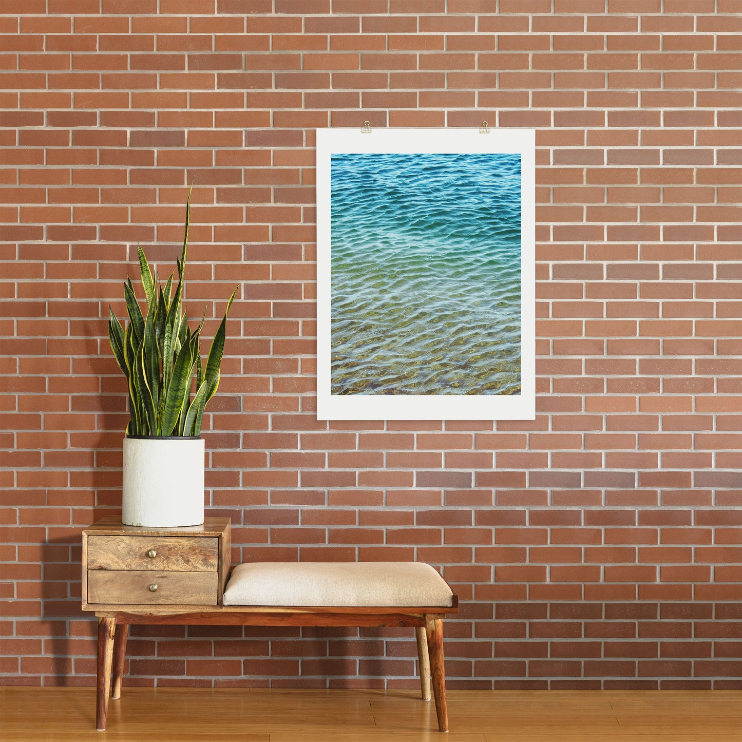 Shannon Clark Ombre Sea Art Print