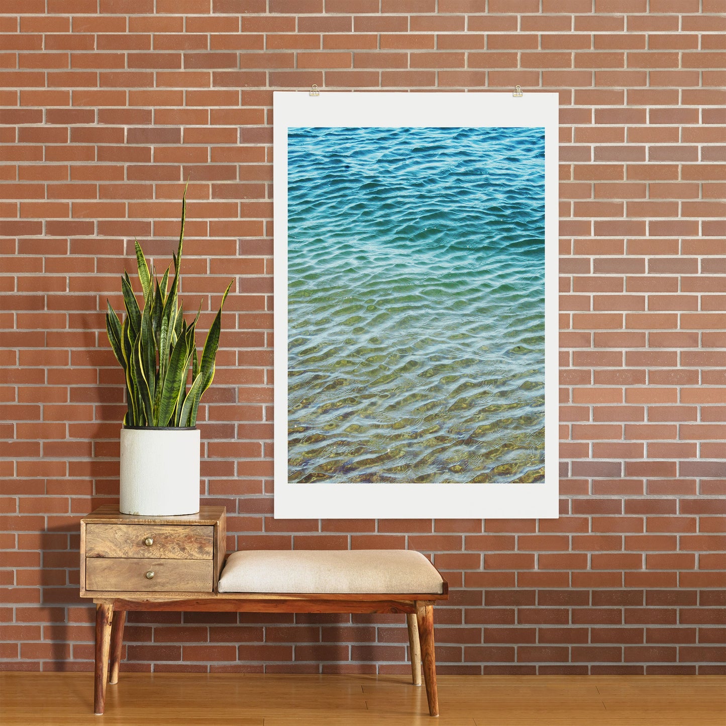 Shannon Clark Ombre Sea Art Print
