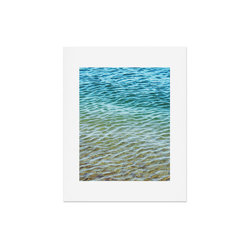 Shannon Clark Ombre Sea Art Print