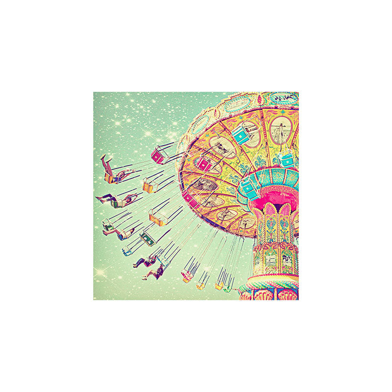 Shannon Clark Swinging Through Stars Art Print