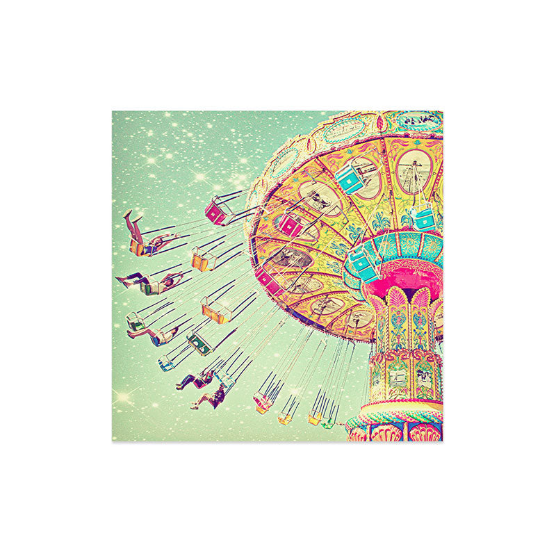 Shannon Clark Swinging Through Stars Art Print