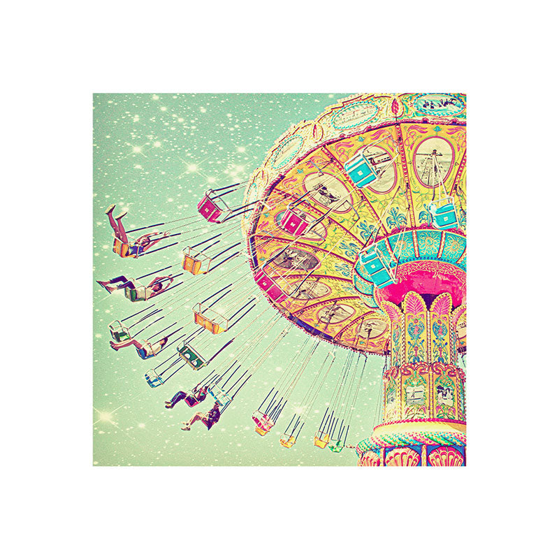 Shannon Clark Swinging Through Stars Art Print