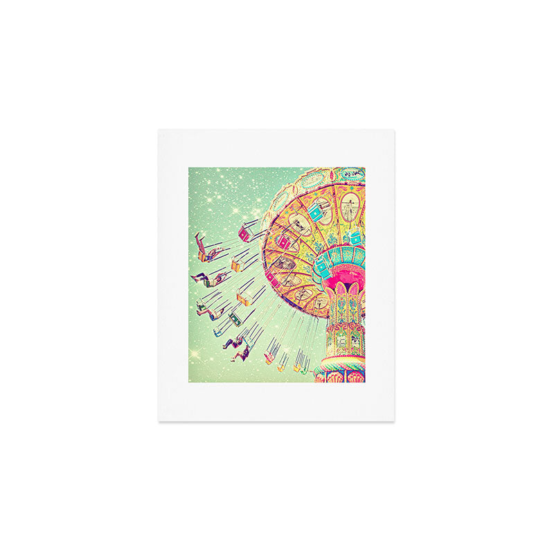 Shannon Clark Swinging Through Stars Art Print