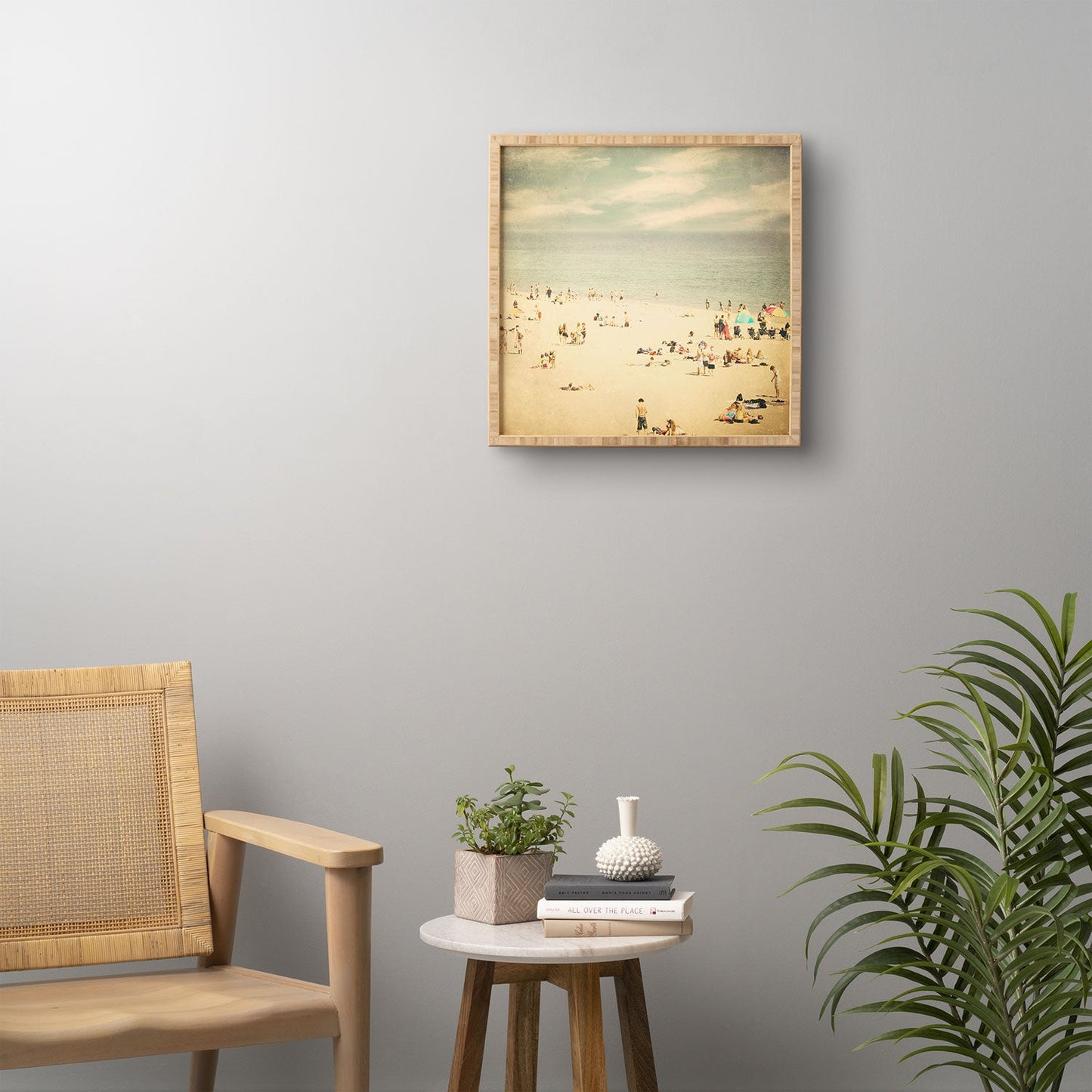 Shannon Clark Vintage Beach Framed Wall Art