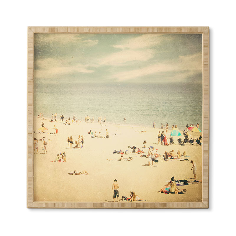 Shannon Clark Vintage Beach Framed Wall Art