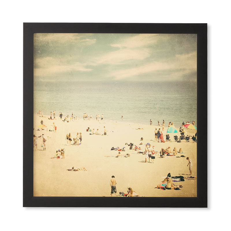 Shannon Clark Vintage Beach Framed Wall Art