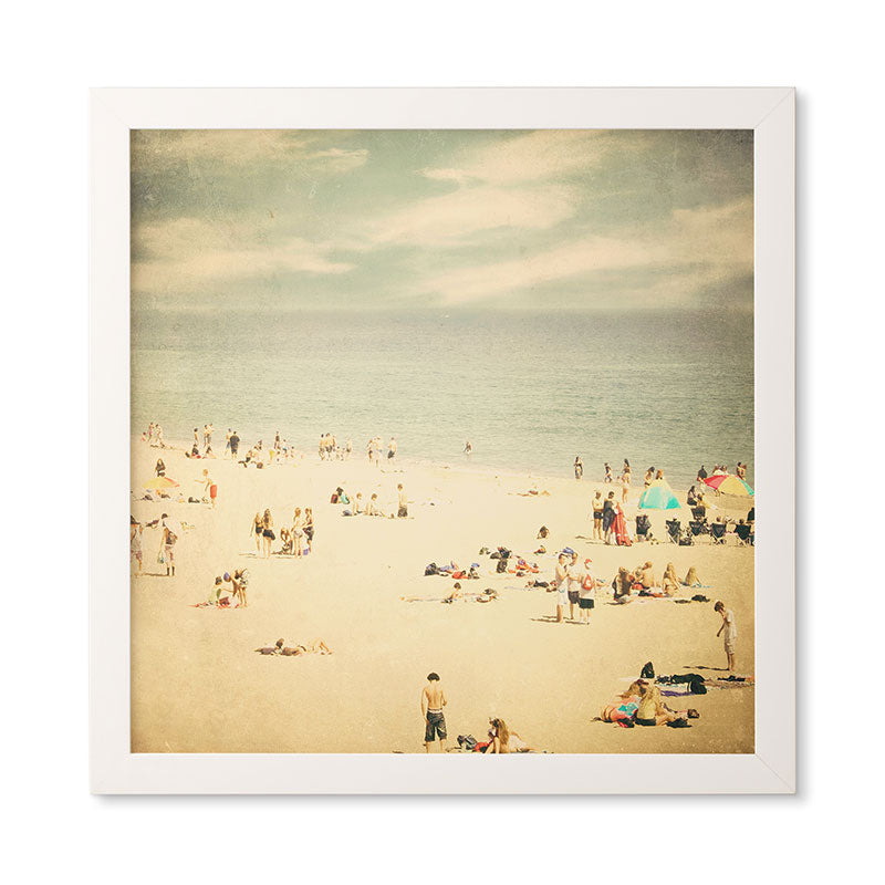 Shannon Clark Vintage Beach Framed Wall Art