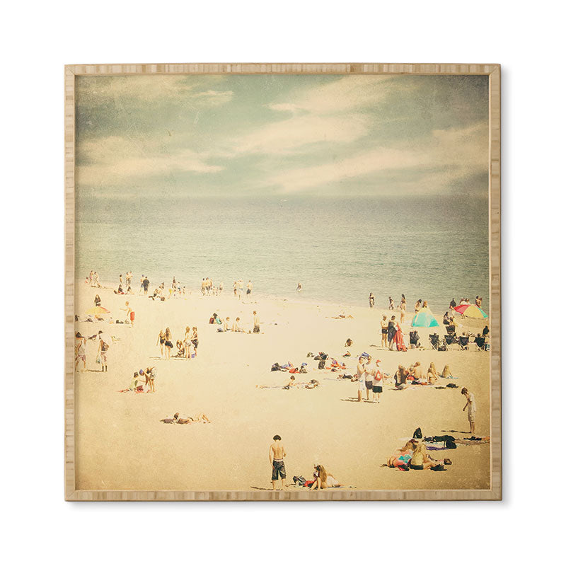 Shannon Clark Vintage Beach Framed Wall Art