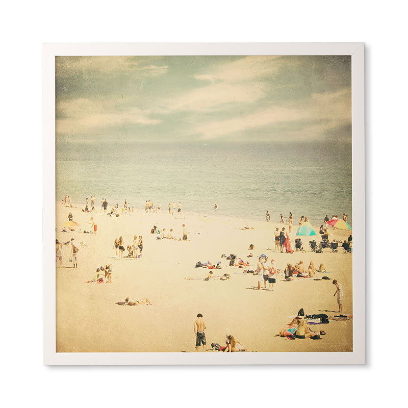 Shannon Clark Vintage Beach Framed Wall Art