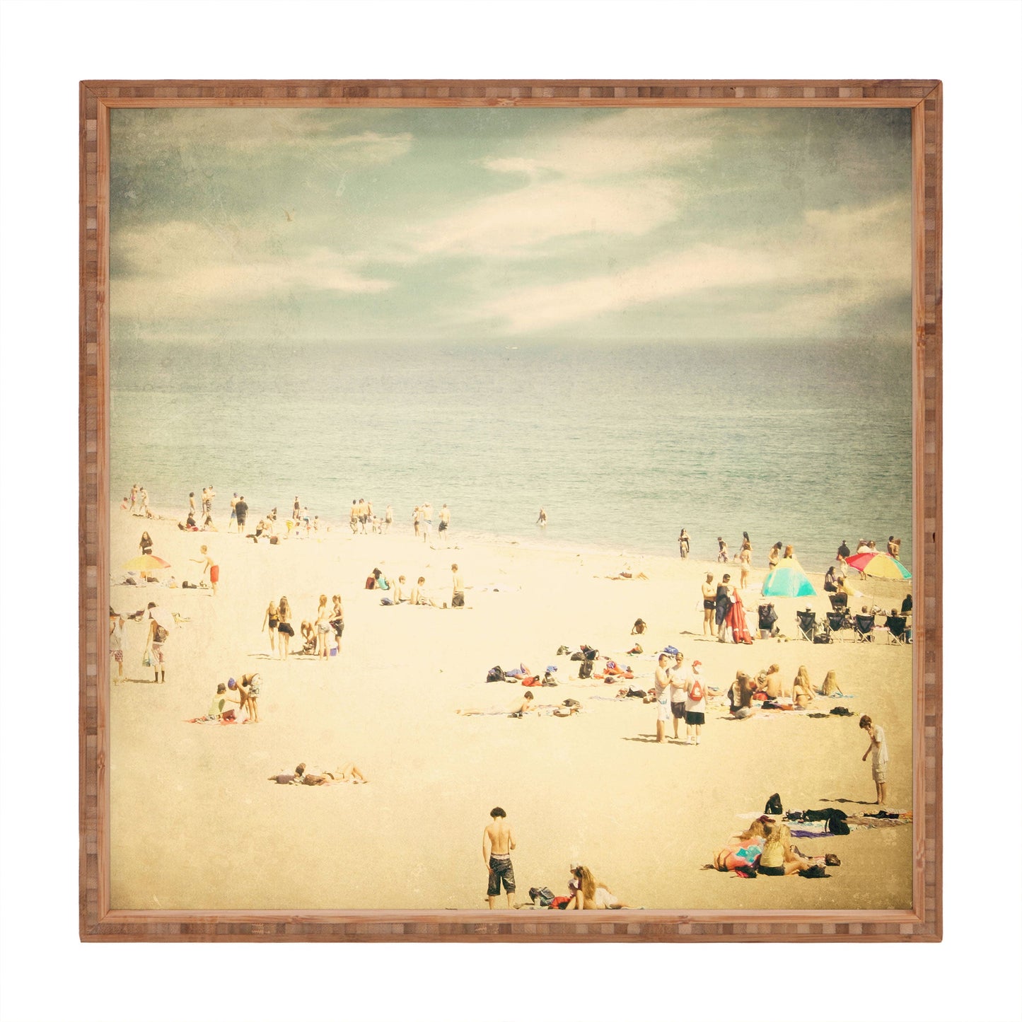 Shannon Clark Vintage Beach Square Tray