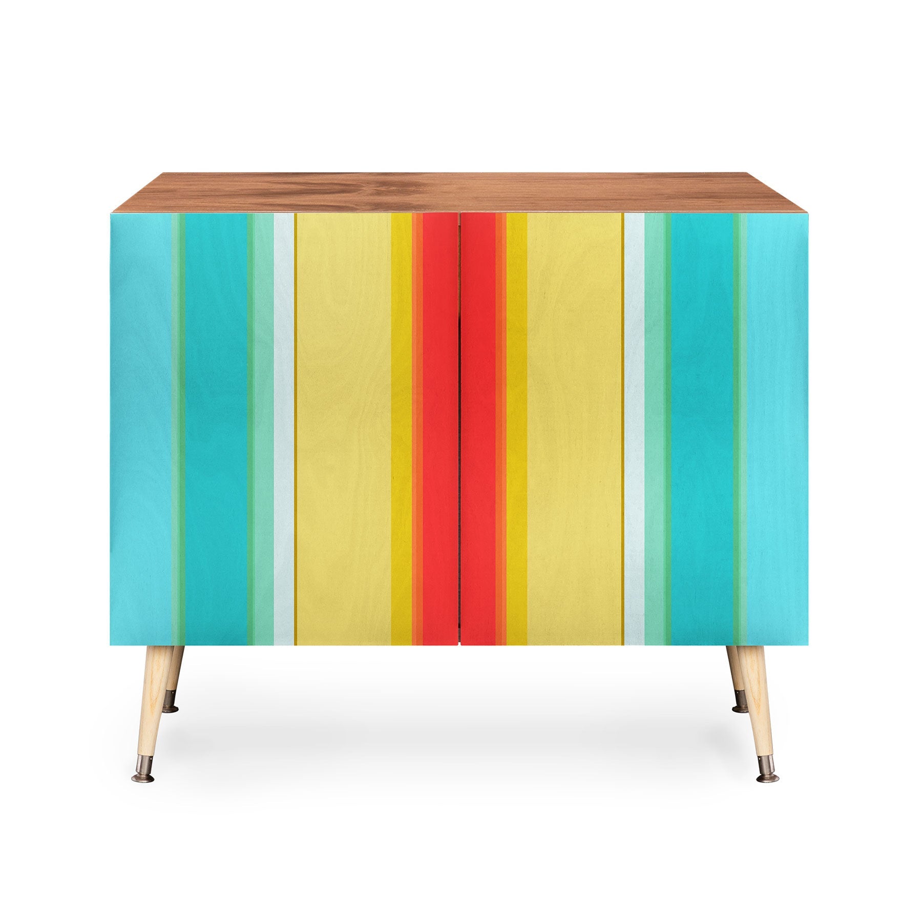 Sharon Turner deckchair stripe Credenza
