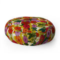 Sharon Turner holly hocky Floor Pillow Round