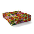 Sharon Turner holly hocky Floor Pillow Square