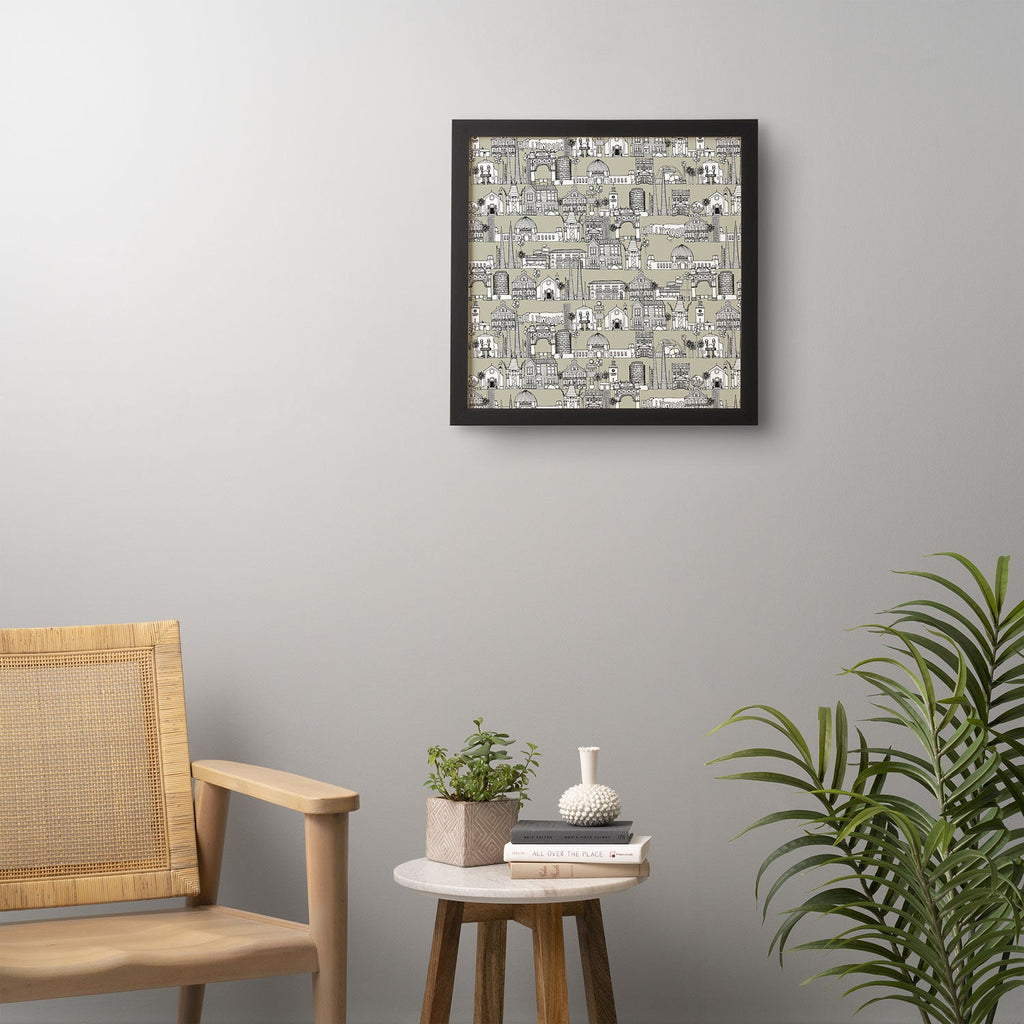 Sharon Turner Los Angeles Linen Framed Wall Art
