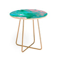 83 Oranges Another Worldly Round Side Table