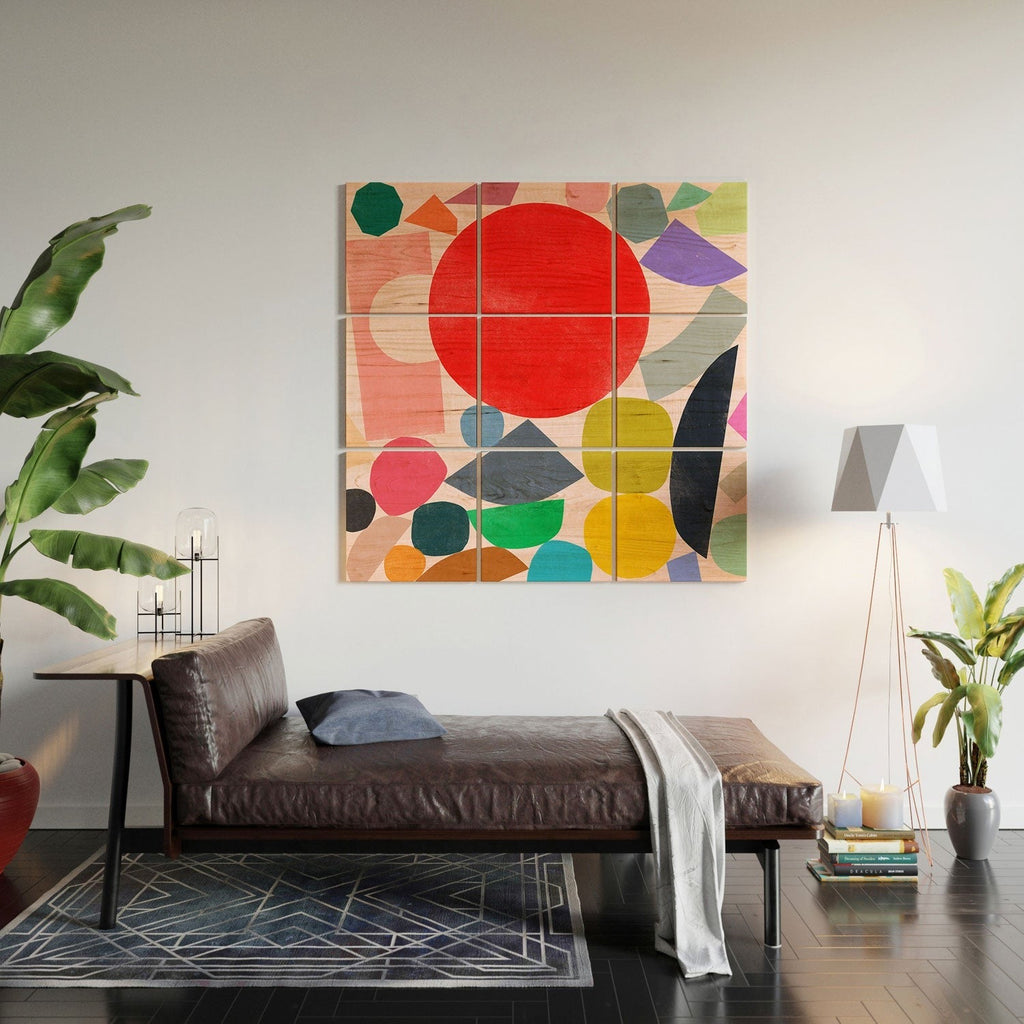 Garima Dhawan Colored Toys 4 Wood Wall Mural