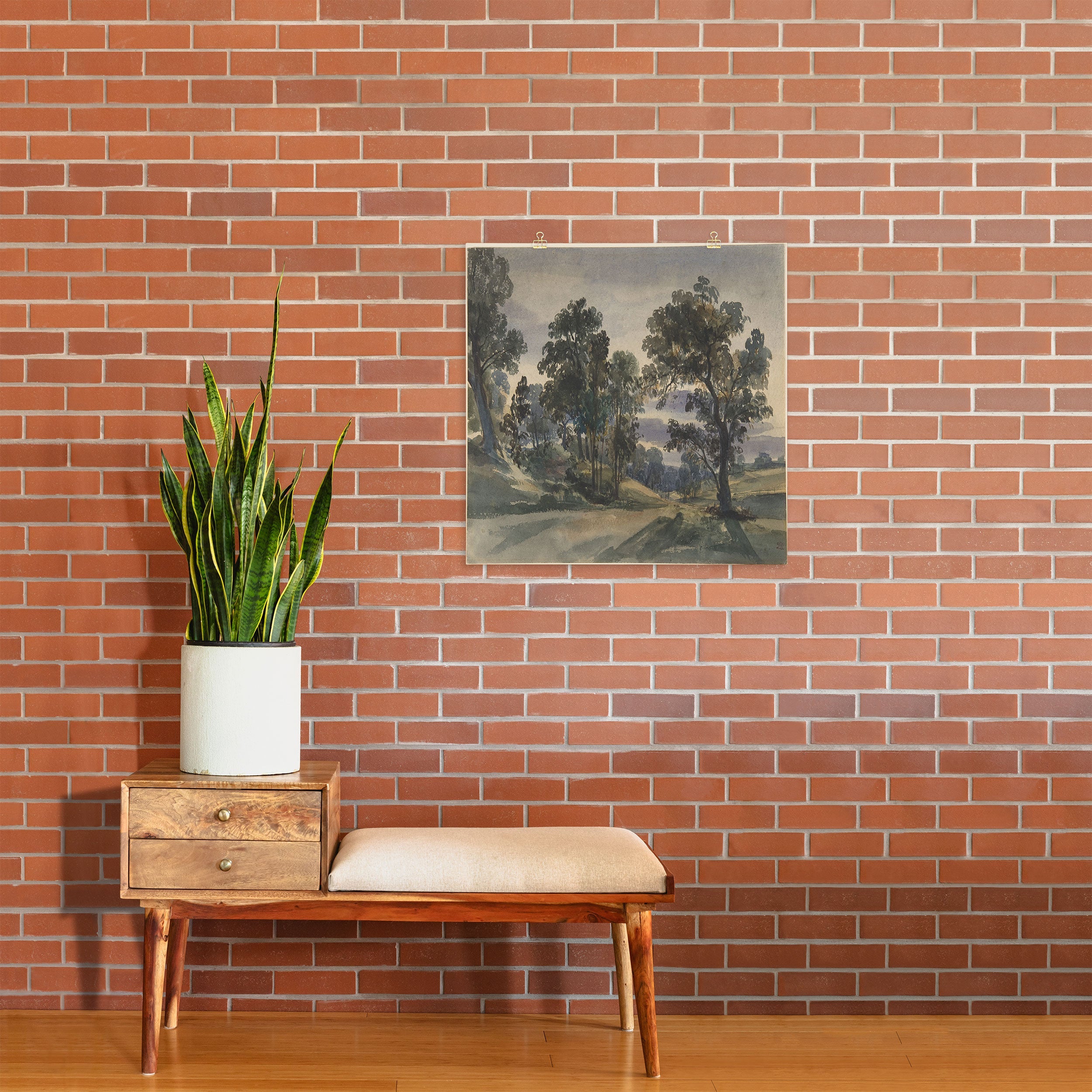 Shopability A Parkland View at Dusk Art Print