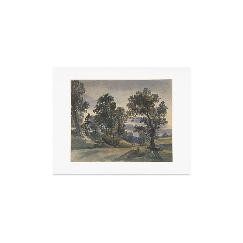 Shopability A Parkland View at Dusk Art Print