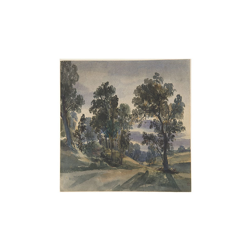 Shopability A Parkland View at Dusk Art Print