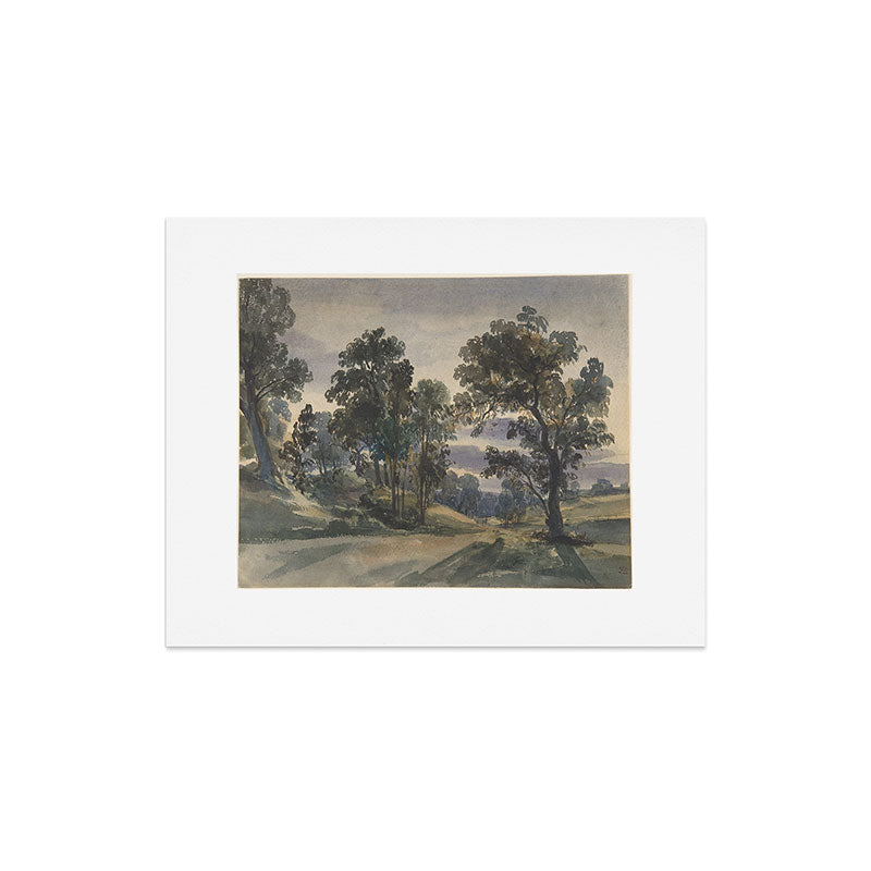 Shopability A Parkland View at Dusk Art Print