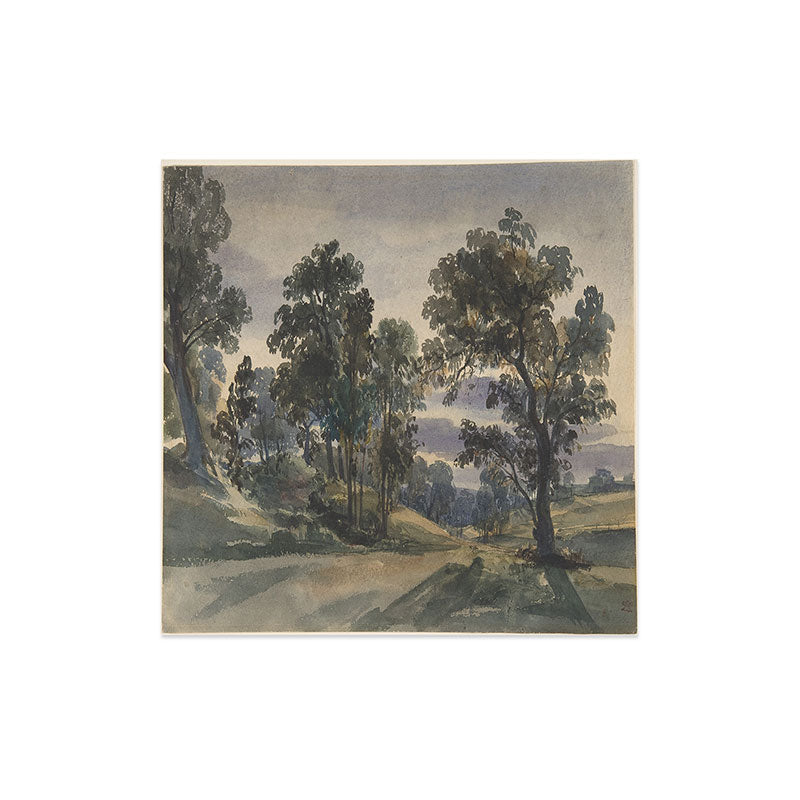 Shopability A Parkland View at Dusk Art Print