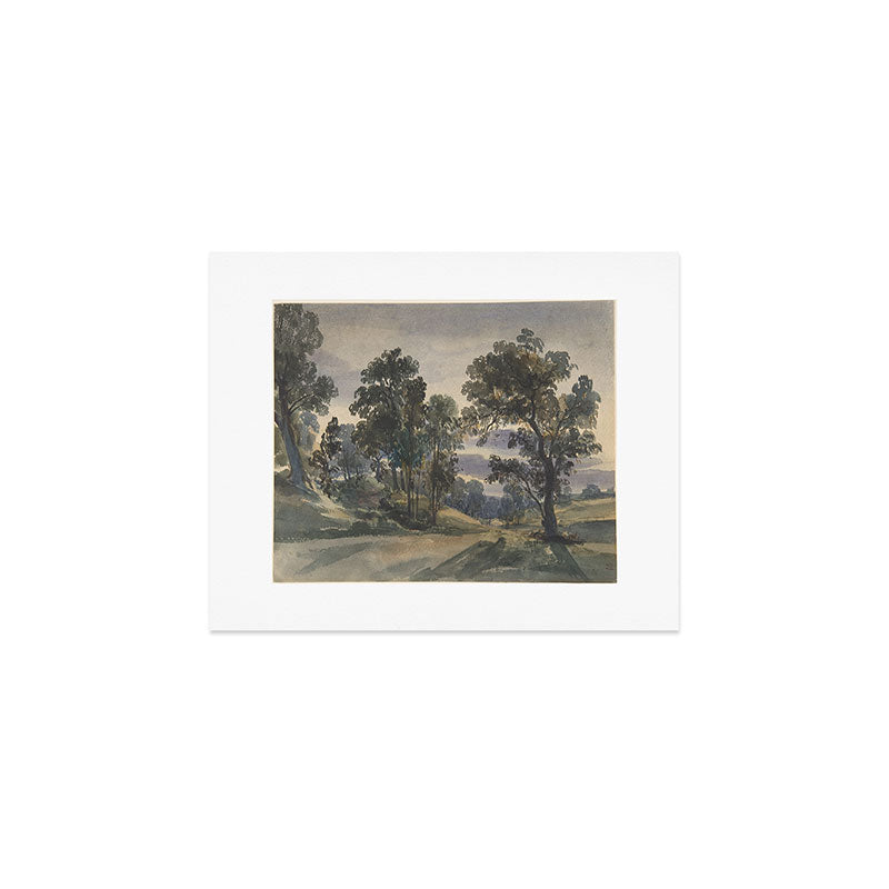 Shopability A Parkland View at Dusk Art Print