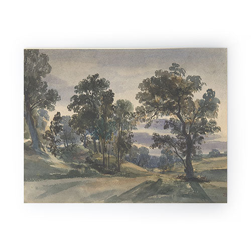 Shopability A Parkland View at Dusk Mini Art Print