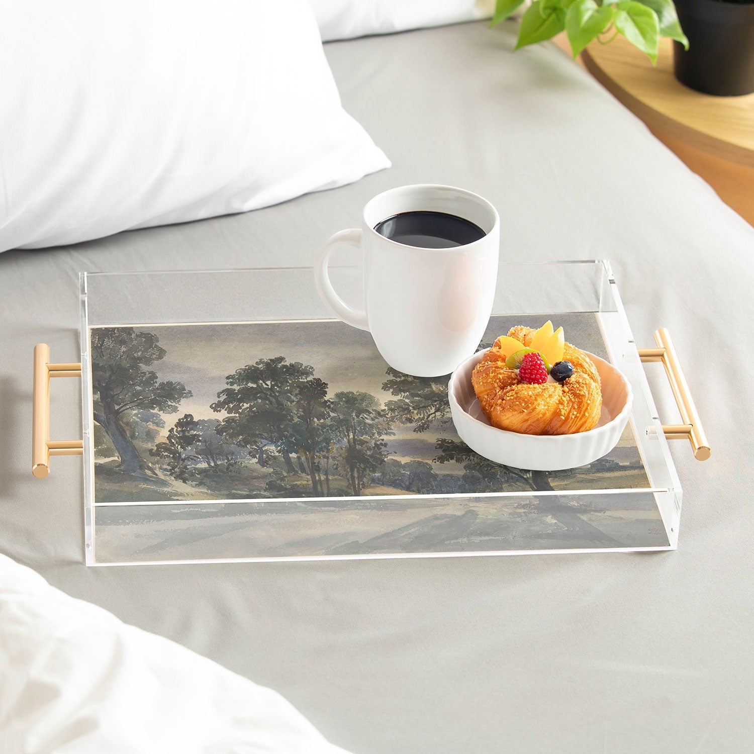 Shopability A Parkland View at Dusk Acrylic Tray