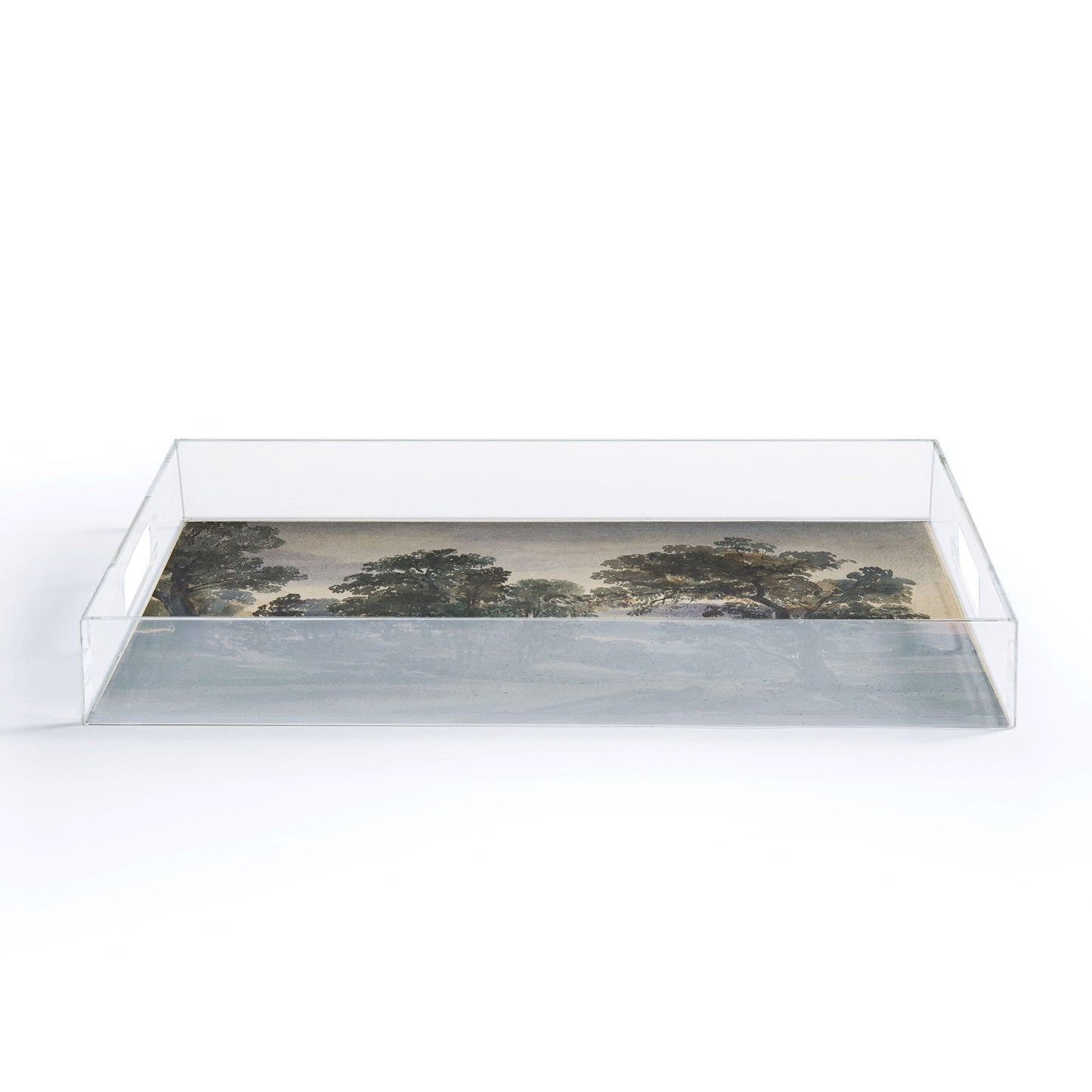 Shopability A Parkland View at Dusk Acrylic Tray
