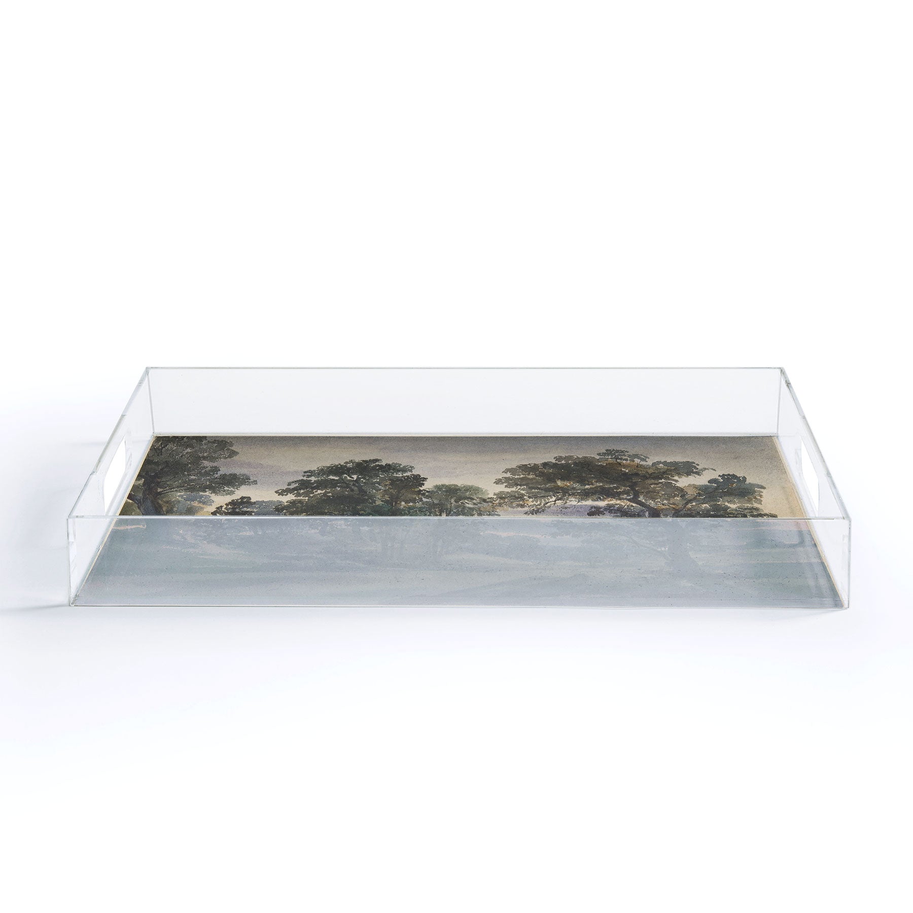 Shopability A Parkland View at Dusk Acrylic Tray