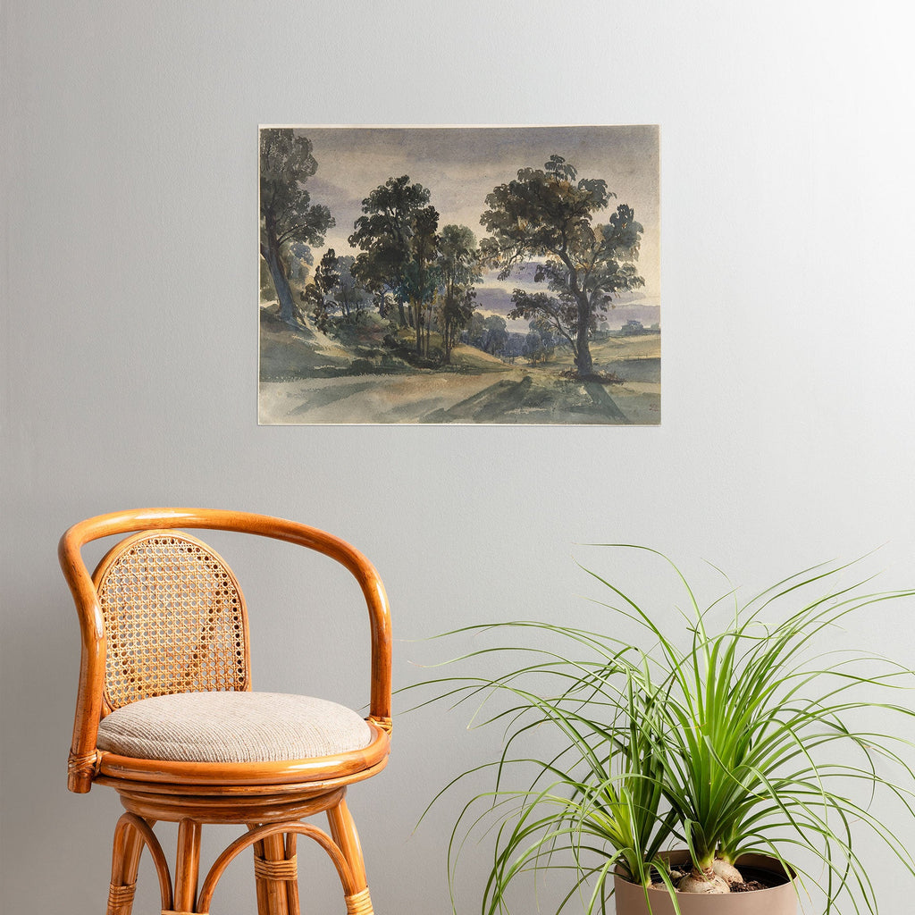 Shopability A Parkland View at Dusk Poster