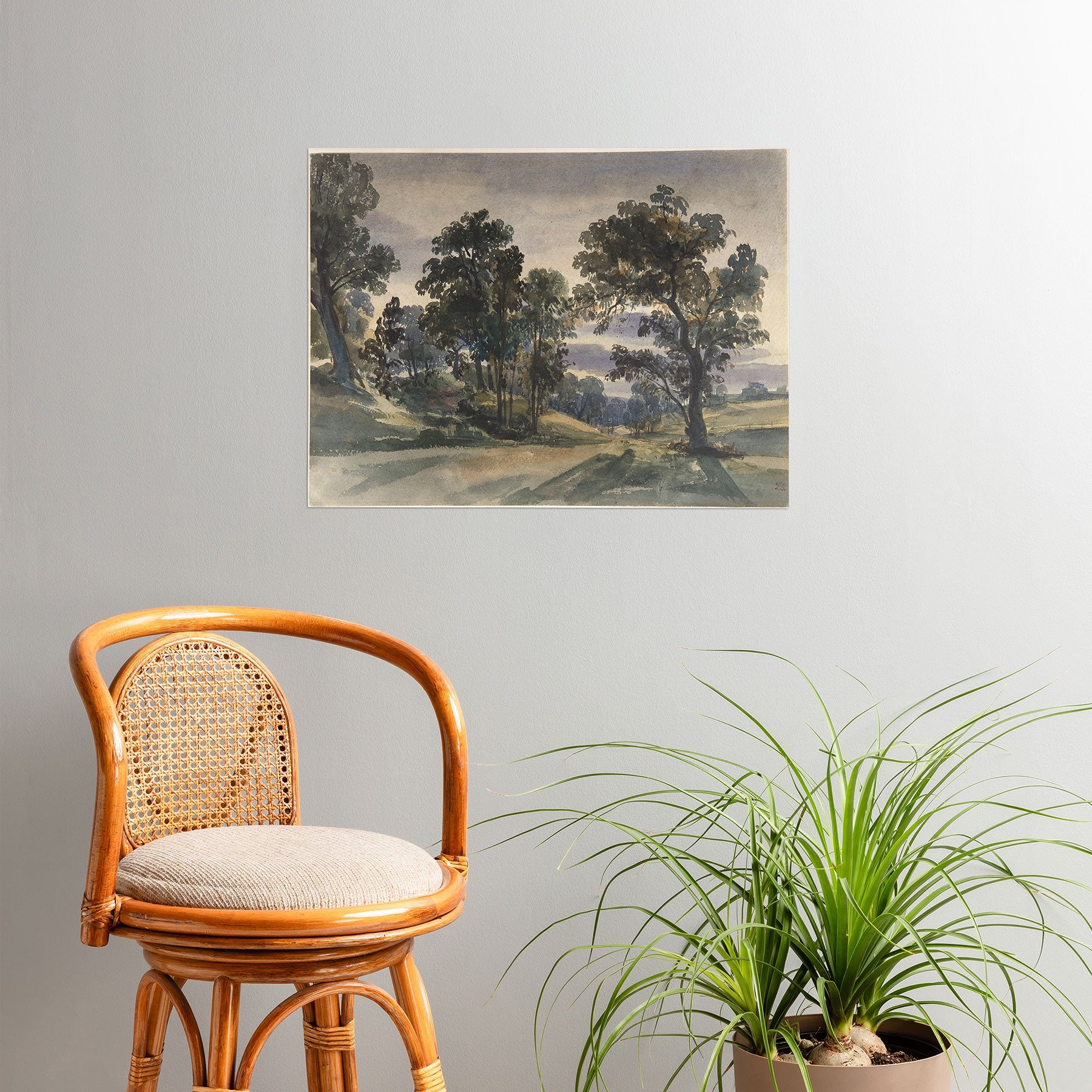Shopability A Parkland View at Dusk Poster