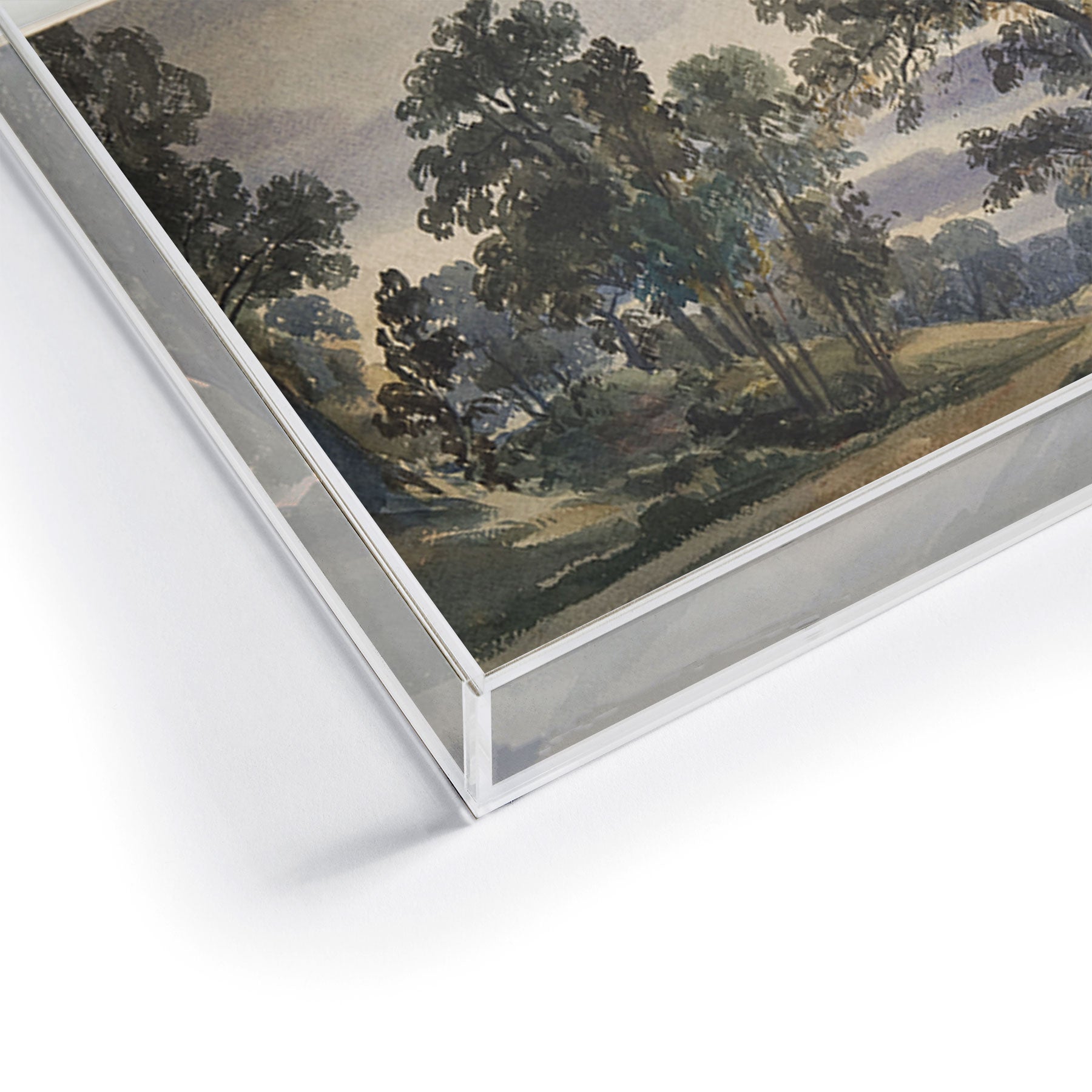 Shopability A Parkland View at Dusk Acrylic Tray