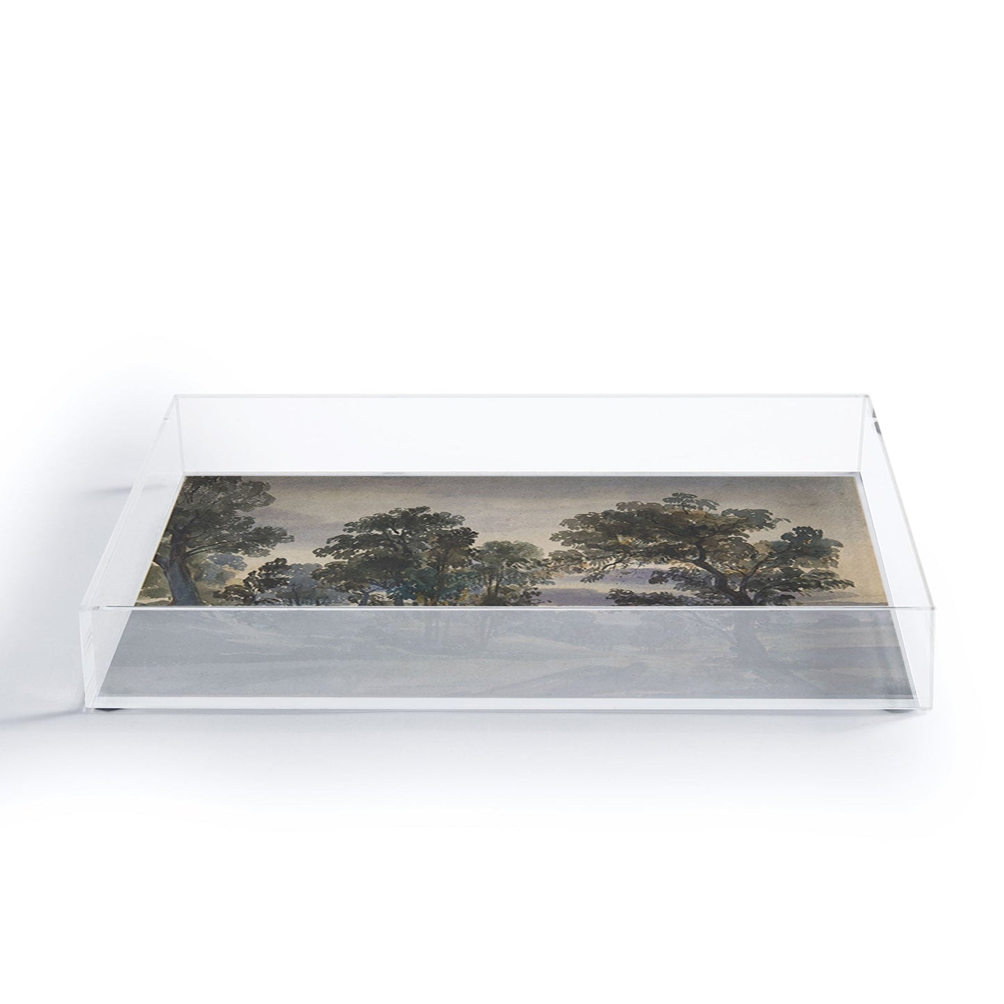 Shopability A Parkland View at Dusk Acrylic Tray