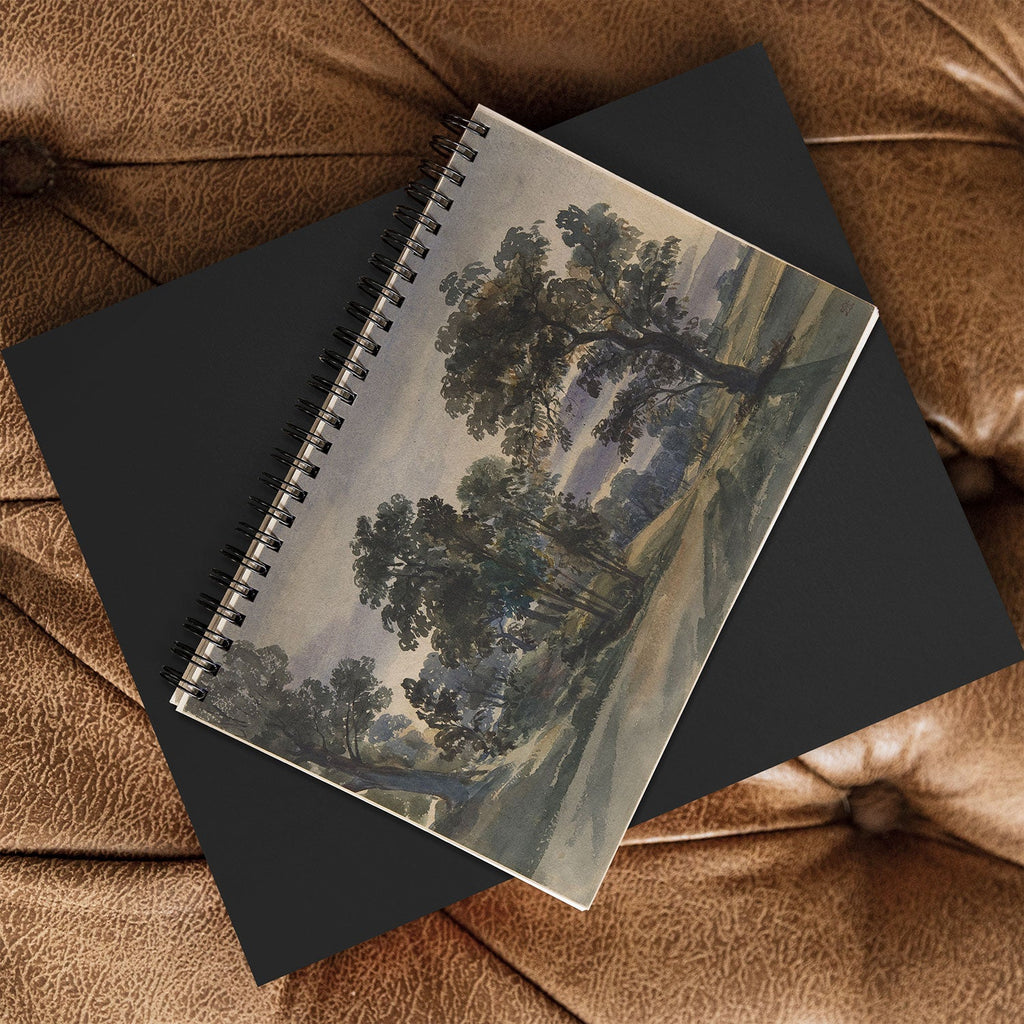 Shopability A Parkland View at Dusk Spiral Notebook