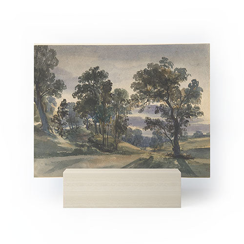Shopability A Parkland View at Dusk Mini Art Print
