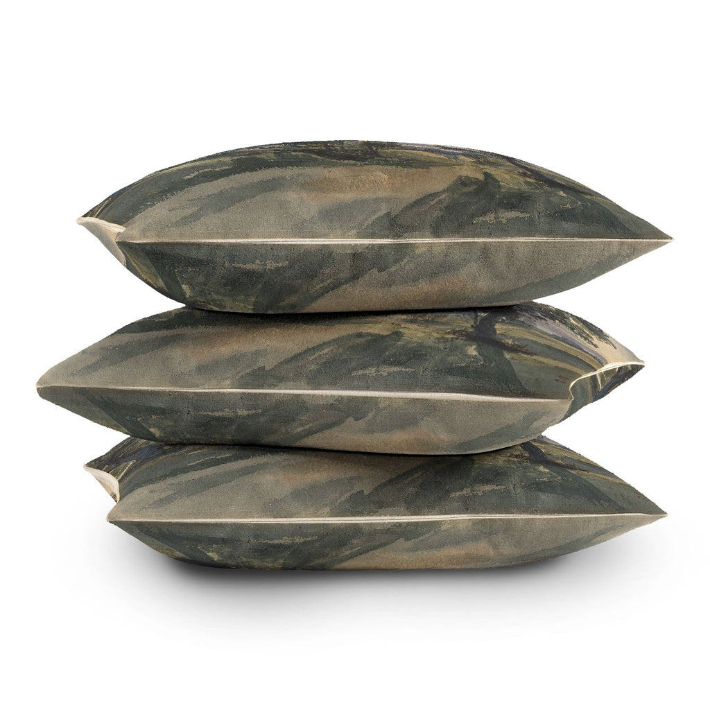 Shopability A Parkland View at Dusk Throw Pillow