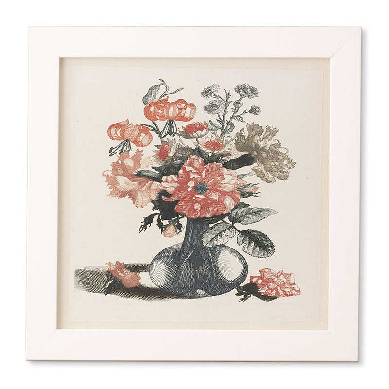 Shopability Five Prints of Flowers in Vase Framed Wall Art
