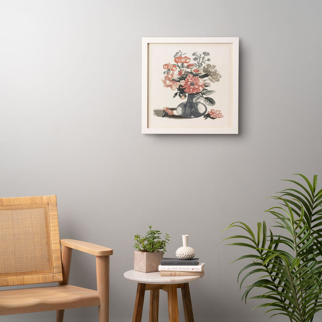 Shopability Five Prints of Flowers in Vase Framed Wall Art