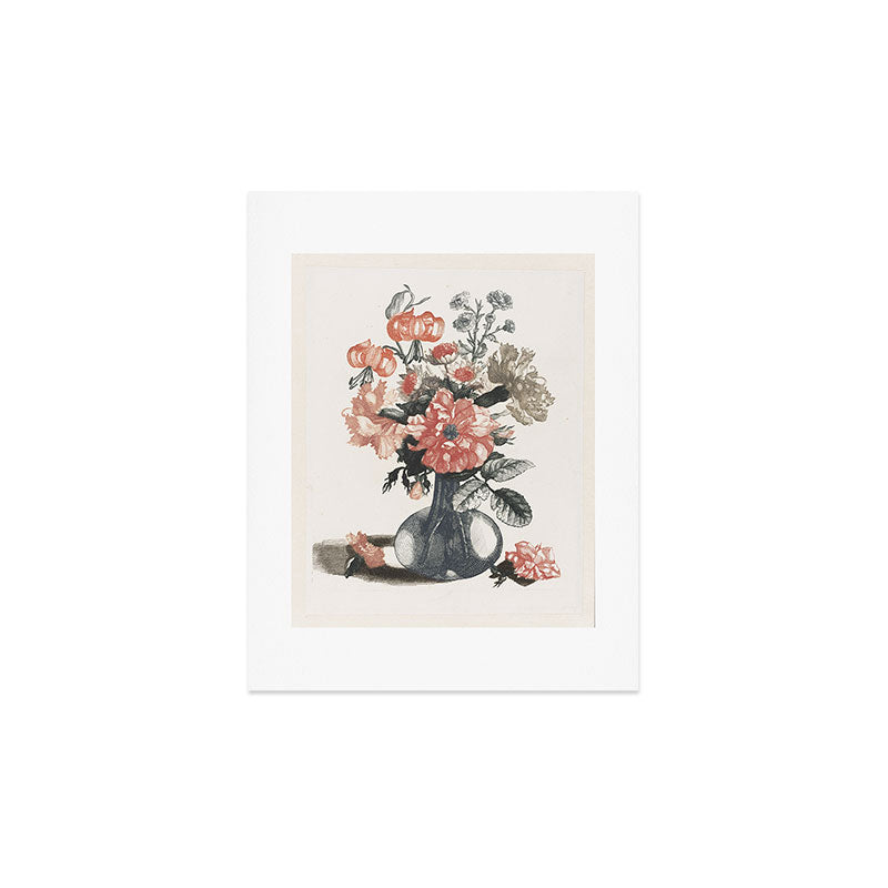 Shopability Five Prints of Flowers in Vase Art Print