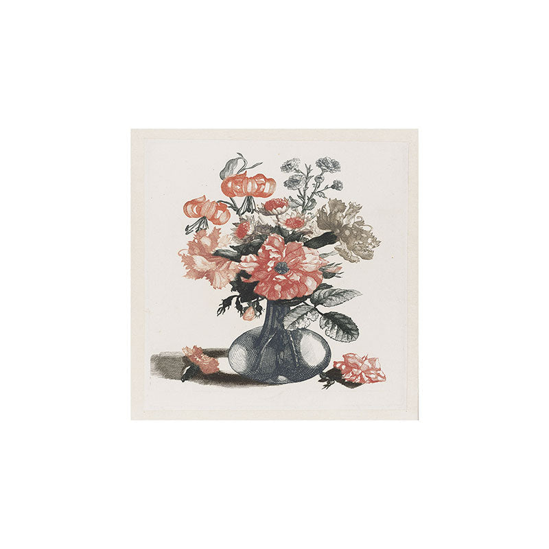 Shopability Five Prints of Flowers in Vase Art Print
