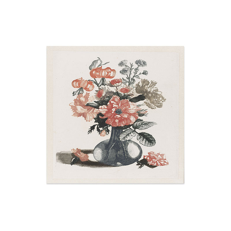 Shopability Five Prints of Flowers in Vase Art Print