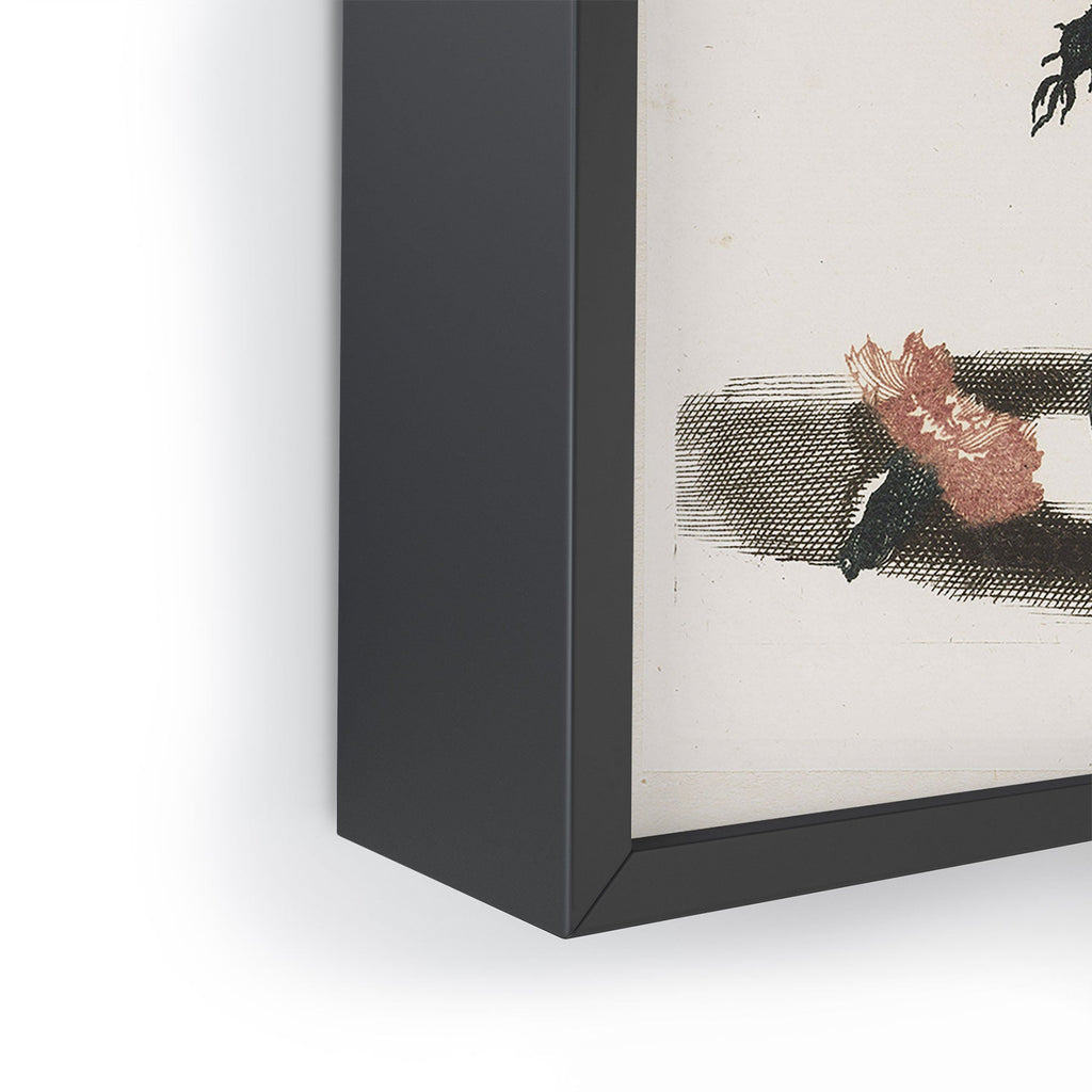 Shopability Five Prints of Flowers in Vase Framed Mini Art Print