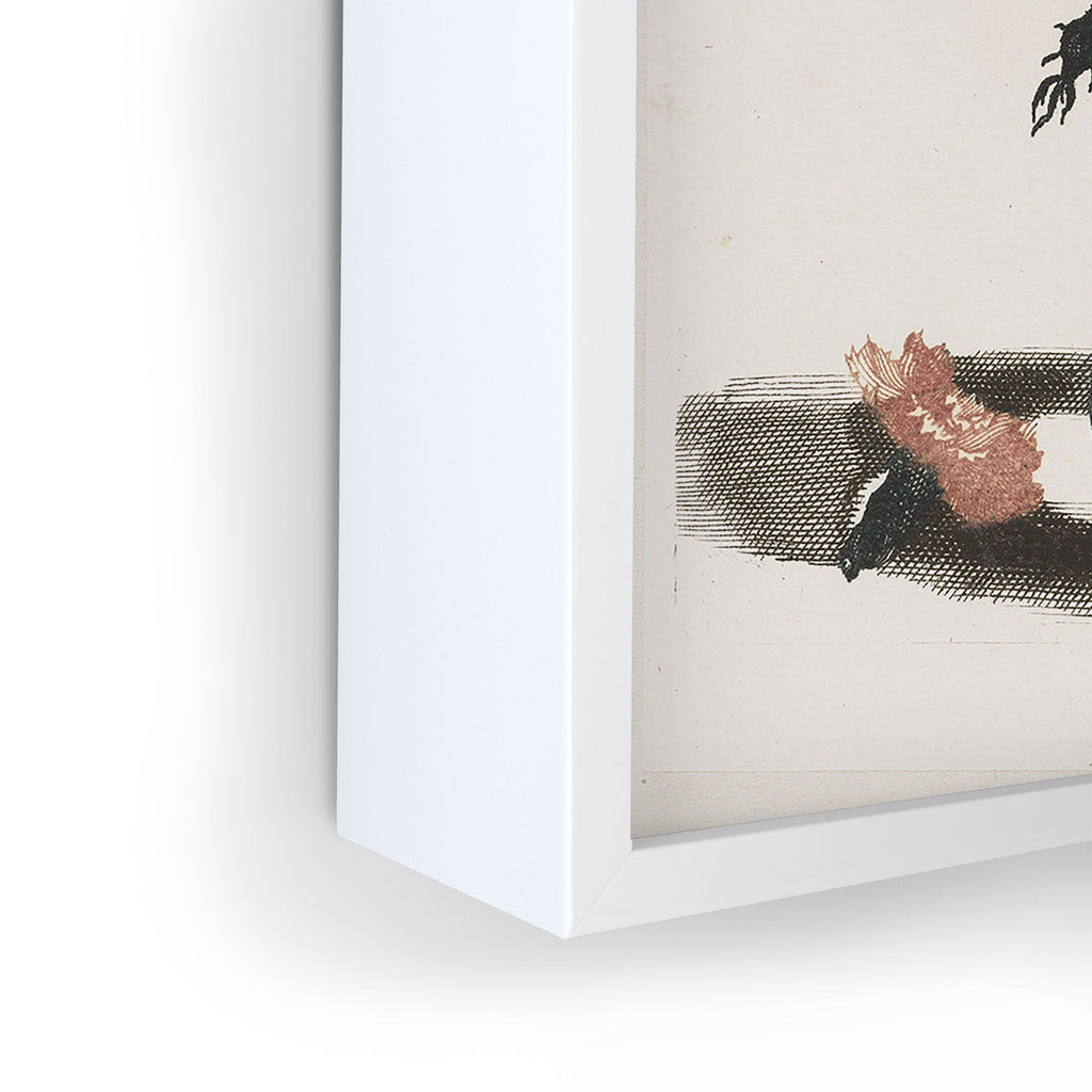 Shopability Five Prints of Flowers in Vase Framed Mini Art Print