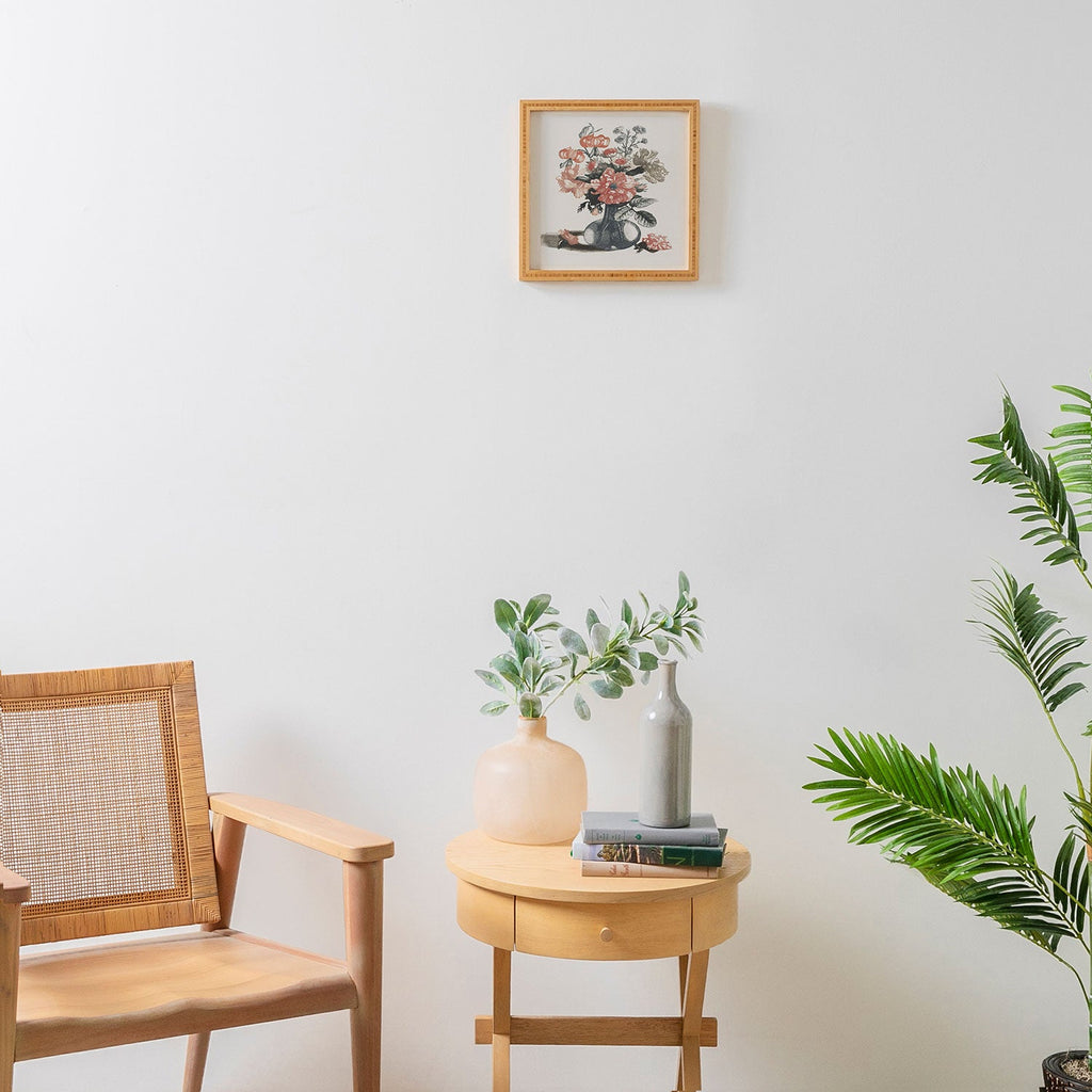 Shopability Five Prints of Flowers in Vase Framed Wall Art