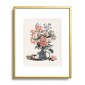 Shopability Five Prints of Flowers in Vase Metal Framed Art Print