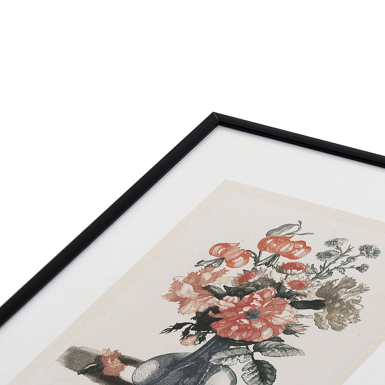 Shopability Five Prints of Flowers in Vase Metal Framed Art Print