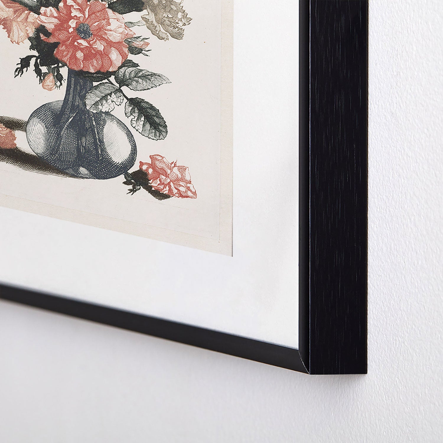 Shopability Five Prints of Flowers in Vase Metal Framed Art Print
