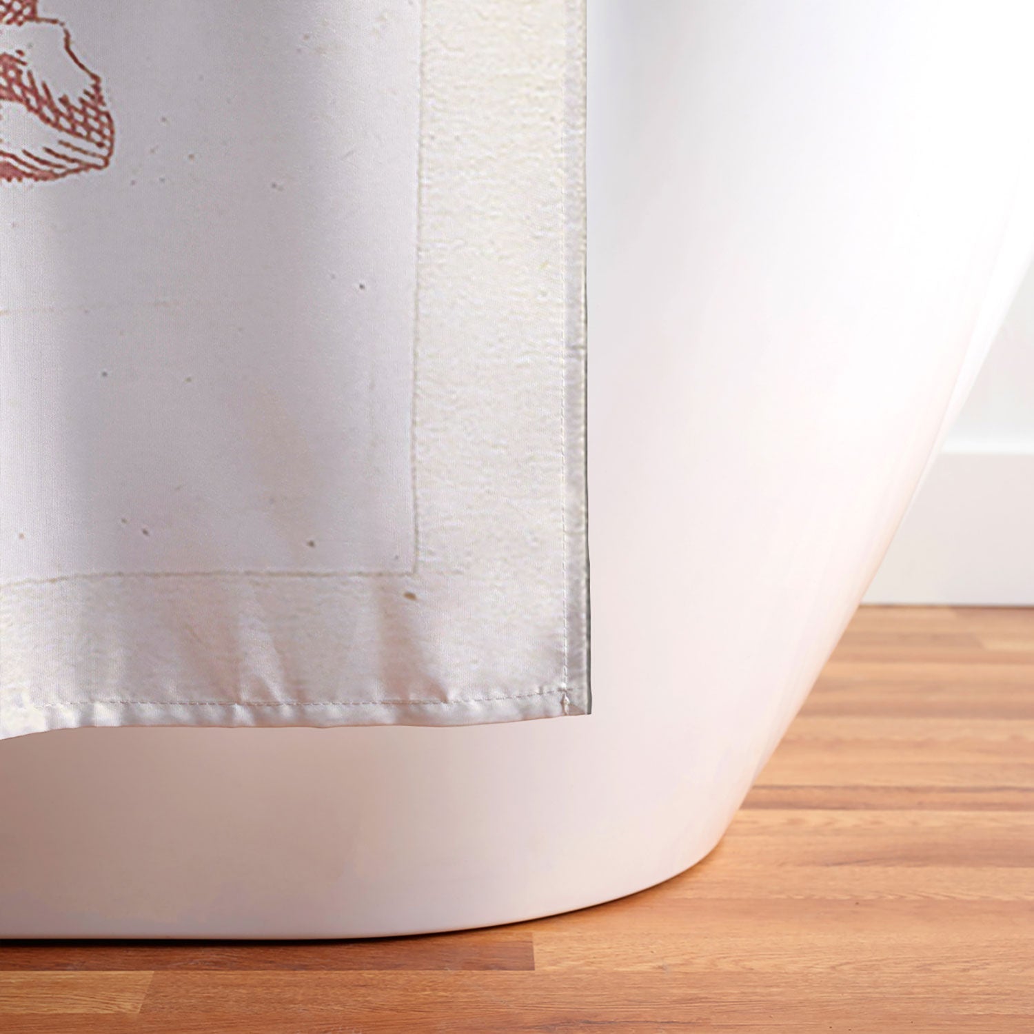 Shopability Five Prints of Flowers in Vase Shower Curtain