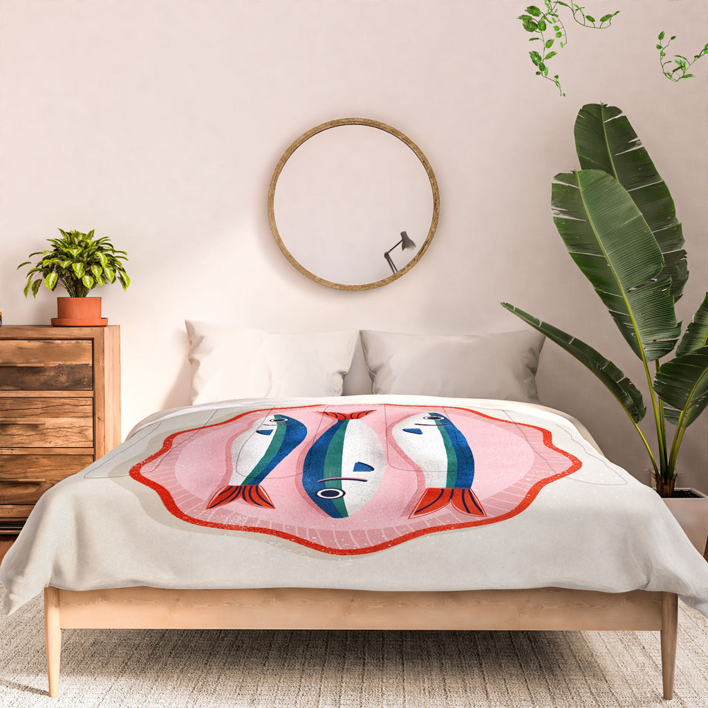showmemars The Best Fish In Town Comforter